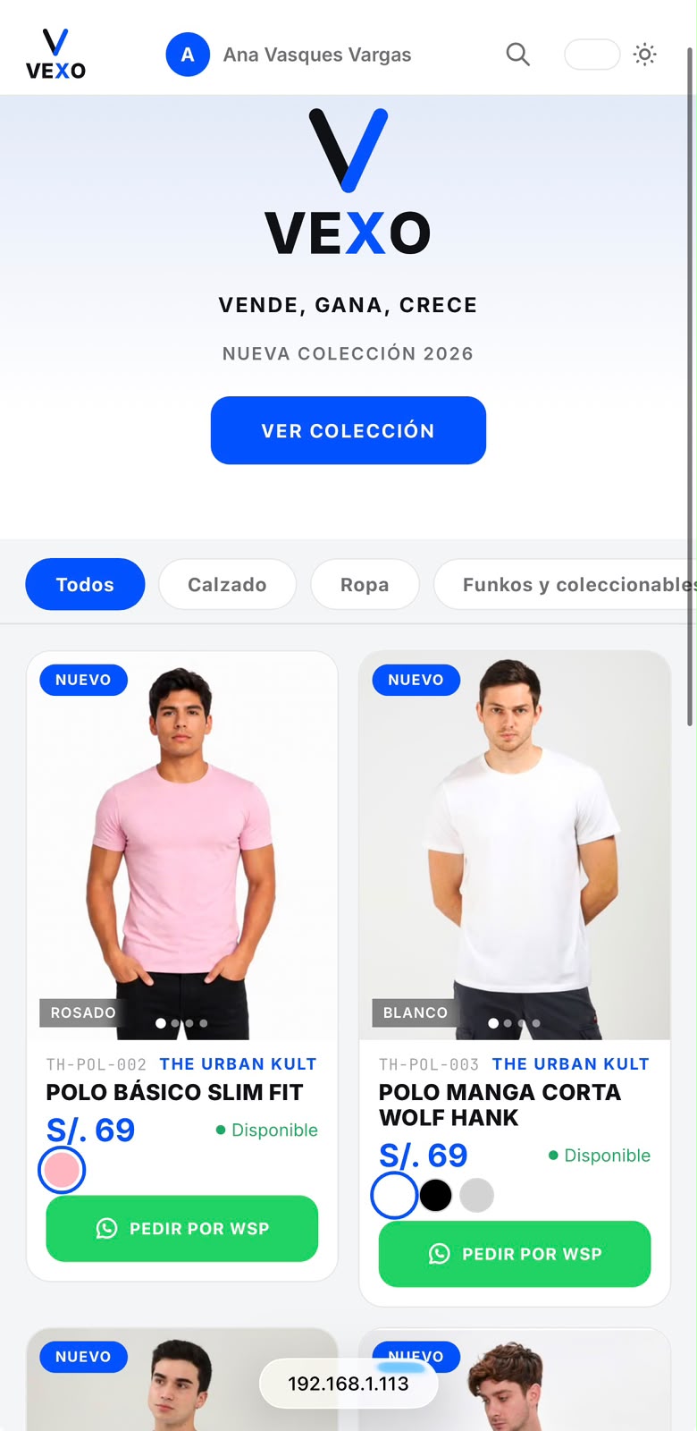 Asi vera tù cliente el Catalago Virtual Personalizado compartido por ti